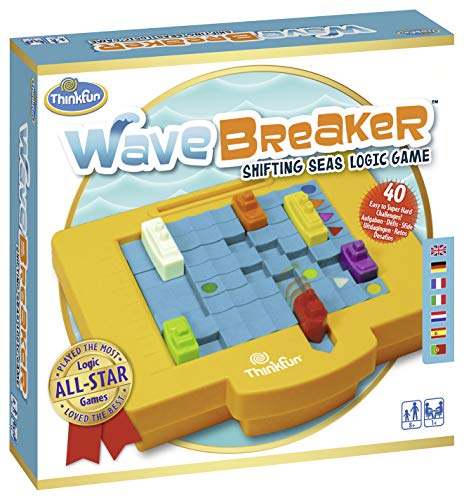Think Fun- WaveBreaker Juego de Habilidad (Ravensburger 76332)