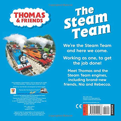 Thomas & Friends: The Steam Team: Tabbed board book