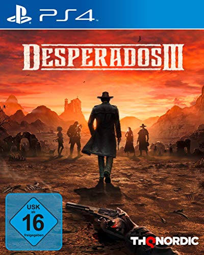 THQ Desperados III, PS4 vídeo Juego Playstation 4 Básico Desperados III, PS4, Playstation 4, Estrategia, T (Teen)