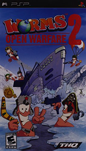 THQ Worms: Open Warfare 2, PSP PlayStation Portable (PSP) Inglés vídeo - Juego (PSP, PlayStation Portable (PSP), Estrategia, Modo multijugador, E10 + (Everyone 10 +))
