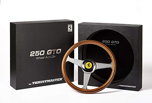 Thrustmaster FERRARI 250 GTO WHEEL Add-on - Edición limitada replica del ferrari 250 GTO - Licencia Oficial Ferrari - Edición coleccionista