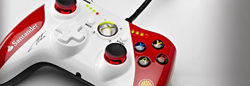 Thrustmaster GPX LIGHTBACK FERRARI F1 EDITION - Gamepad - Xbox360 / PC - Dos motores de vibración e Indicador de velocidad - Licencia Oficial Ferrari