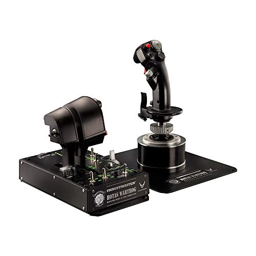 Thrustmaster HOTAS WARTHOG - PC - Joystick + Mando de potencia réplica HOTAS (Hands On Throttle And Stick) del avión de combate U.S. Air Force A-10C