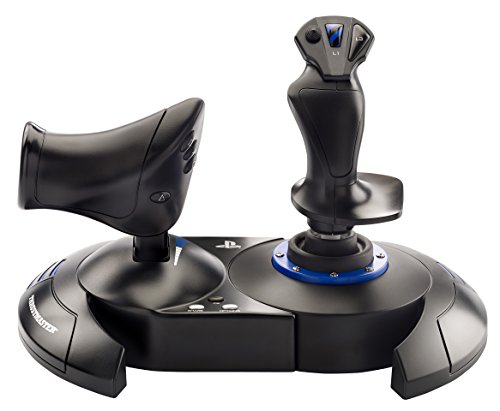 Thrustmaster T.FLIGHT HOTAS 4 - Joystick - PS4 y PC - Mando de potencia realista y ergonomico - Licencia Oficial Playstation
