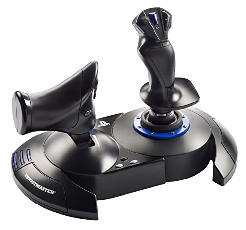Thrustmaster T.FLIGHT HOTAS 4 - Joystick - PS4 y PC - Mando de potencia realista y ergonomico - Licencia Oficial Playstation