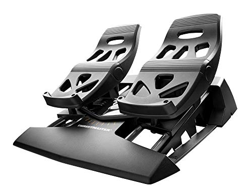 Thrustmaster T.FLIGHT RUDDER PEDALS - PC / PS4 - Dos pedales de freno diferencial grandes - compatible con todos losjoysticks del mercado