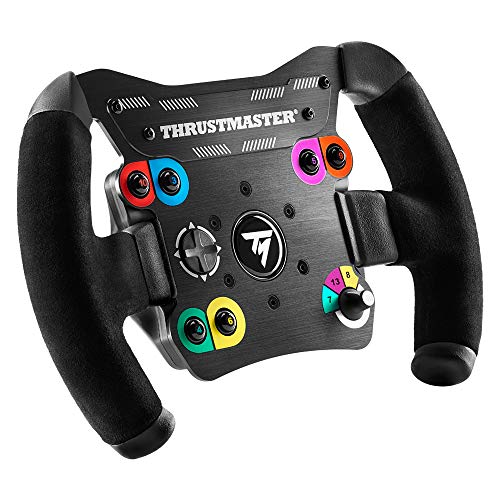 Thrustmaster TM Open Wheel, Aro de volante desmontable multiplataforma diseñado para el óptimo rendimiento en carreras de GT y monoplazas