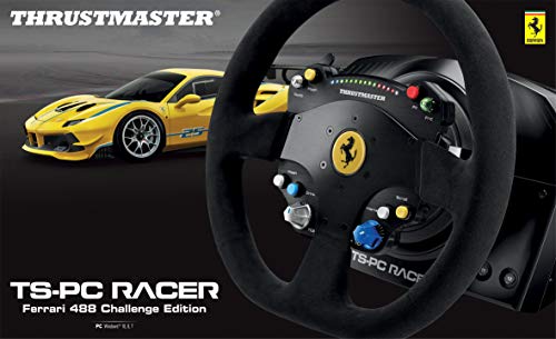 Thrustmaster TS-PC Racer Ferrari 488 Challenge Edition (Wheel, Force Feedback, 270° - 1080°, Eco-System, PC) UK version