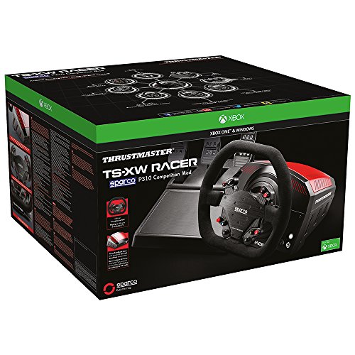 Thrustmaster TS-XW Racer Sparco P310 Competition Mod: volante de carreras con licencia oficial para Xbox One y PC - Funciona en Xbox Series X|S