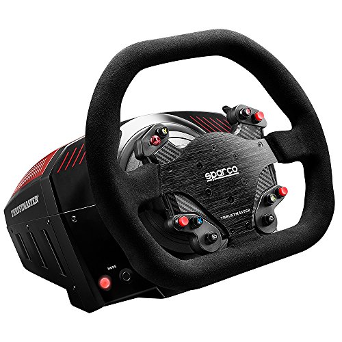 ThrustMaster TS-XW Racer Sparco P310 Competition Mod: Volante de Carreras con Licencia Oficial + TH8A Add-On Shifter el Cambio de Marchas de Gama Alta, Realista y multiplatforma