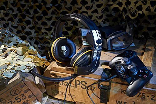Thrustmaster Y-350P GHOST RECON WILDLANDS EDITION - Auriculares - Compatible PS4 - Sonido 7.1 - Micrófono unidireccional, desmontable y ajustable
