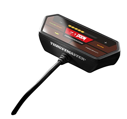 Thrustmaster Y-350X DOOM EDITION - Auriculares - XboxOne / PC - Sonido 7.1 - Micrófono con discriminación de voz, desmontable y ajustable