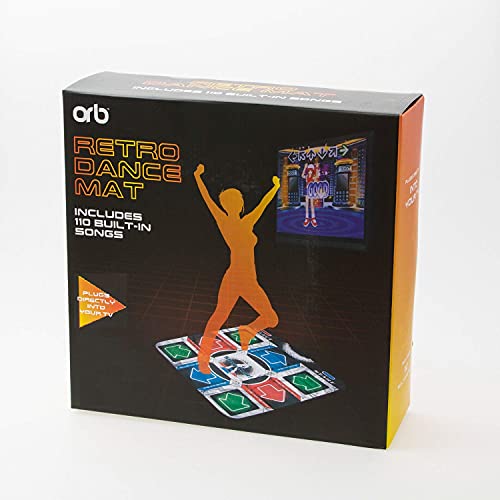 Thumbs Up OR-RETDANCEM dance pad - Dance Pads (Soft pad, Multicolor, 800 mm, 900 mm, 25 mm, 488 g) , color/modelo surtido