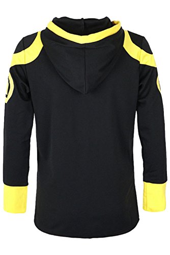 tianxinxishop Unisexo Disfraz de Cosplay de Juego de Amor Sudadera con Capucha de Mistico Hacker, S