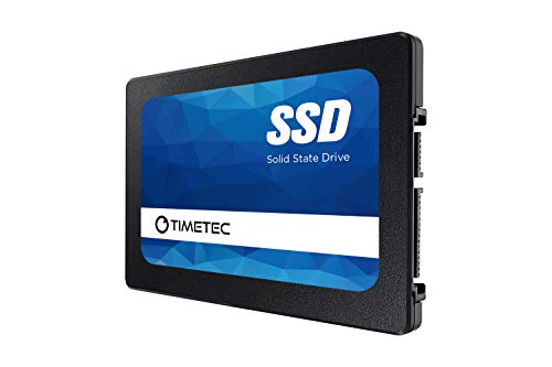 Timetec 1TB SSD 3D NAND SATA III 6Gb/s 2.5 Inch 7mm (0.28") 800TBW Read Speed Up to 530 MB/s SLC Cache Performance Boost Internal Solid State Drive for PC Computer Desktop and Laptop (1TB)