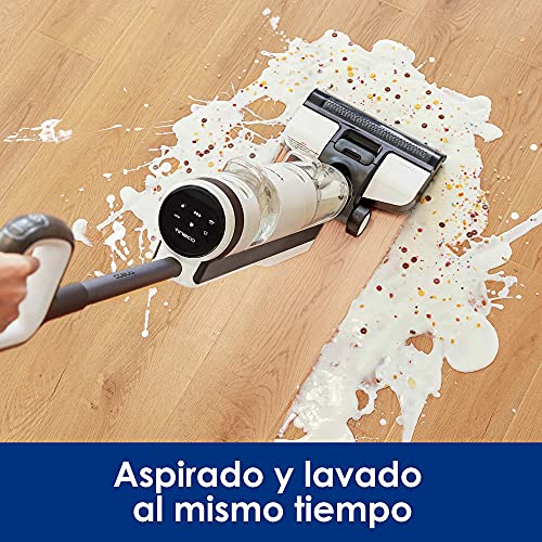 Tineco iFloor3 Aspiradora Escoba en Seco y Húmedo, Inteligente, Pantalla digital, Autolimpieza, Sin Cables, Ligero y Potente, Silencioso y Recargable, Todo en uno, Friegasuelos, Multisuperficies