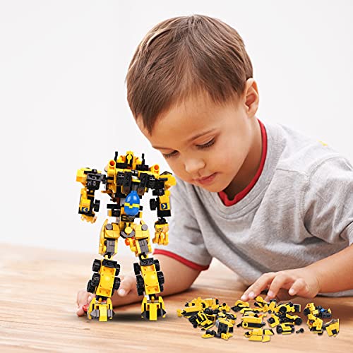 TINIBOLT Robot Juguetes de Construcción , 25-in-1 Stem Ingeniería Bloques de Construcción para 6 7 8 9 10 11 años Niños y Niñas,573 PCS