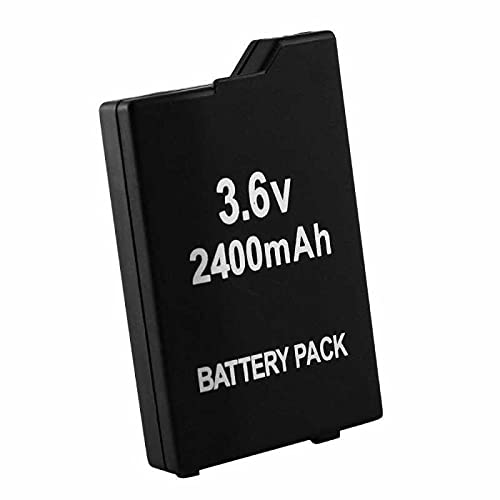 Todobarato24h Bateria Compatible con Sony PSP Slim & Lite (PSP-2000 / PSP-2004) / PSP Brite (PSP-3000 / PSP-3004) (2400mAh) PSP-S110 bateria de Repuesto, Pila reemplazo