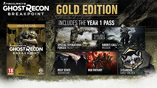 Tom Clancy's Ghost Recon Breakpoint Gold Edition - PlayStation 4 [Importación inglesa]