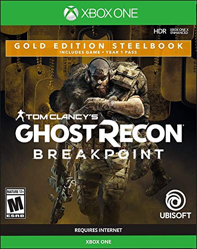 Tom Clancy's Ghost Recon Breakpoint Steelbook Gold Edition for Xbox One [USA]