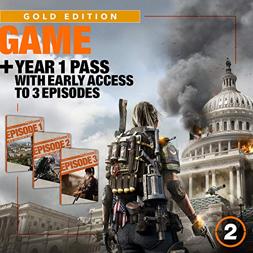 Tom Clancy's The Division 2 - Gold Steelbook Edition for PlayStation 4 [USA]