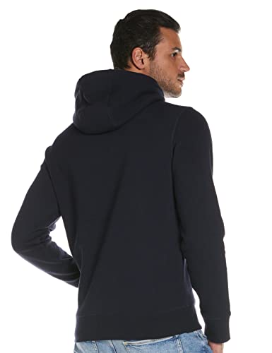 Tommy Hilfiger Tommy Logo Hoody 0752 - Sudadera con Capucha Hombre, Azul (Sky Captain 403), XXL