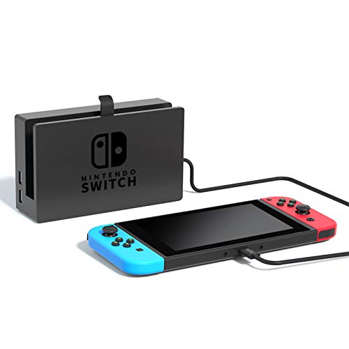 tomtoc Cable Alargador para Nintendo Switch Dock, 1 m, USB 3.0 Type-C Extender, Accesorio para Nintendo Switch Versión OLED 2021, Soporta Transferencia de Datos