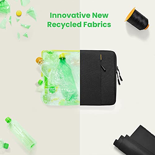 tomtoc Funda Blanda Ecológico para 16" MacBook Pro A2485 2021 / A2141 2019, 15" MacBook Pro Retina 2012-2015, 15,6" ASUS TUF Gaming / ROG Zephyrus, 15" Surface Book 3/2, Bolso Antigolpes para Portátil