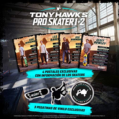 Tony Hawk’s Pro Skater 1+2 PS4 (Exclusiva Amazon)