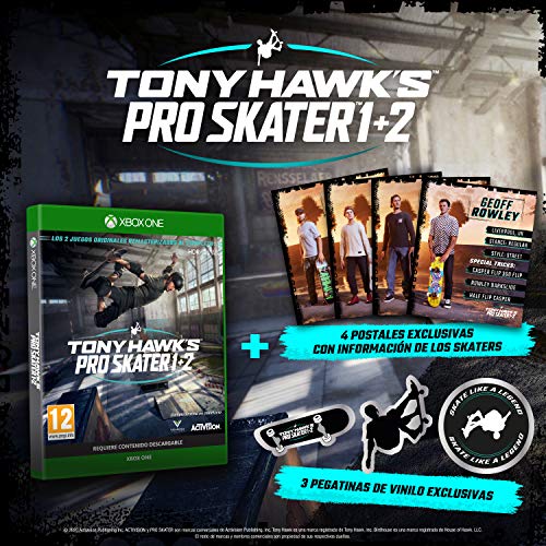 Tony Hawk’s Pro Skater 1+2 XBOX (Exclusiva Amazon)