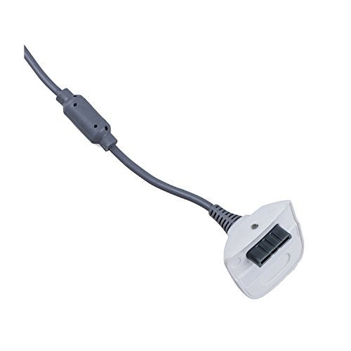 TOOGOO（R）) USB Cable de Cargador para Xbox 360 Controlador Inalambrico