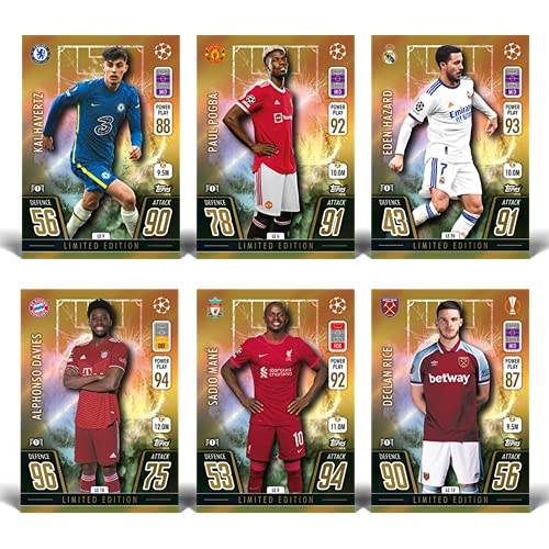 Topps UCL Match Attax 2021-2022 Mini Lata, UL1-MT3, Modelos Surtidos