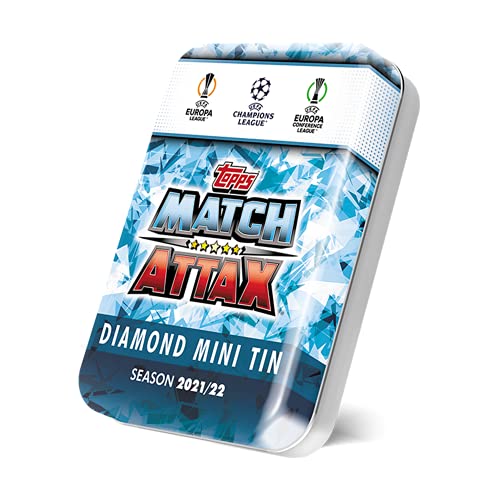 Topps UCL Match Attax 2021-2022 Mini Lata, UL1-MT3, Modelos Surtidos