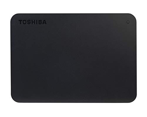 Toshiba Canvio Basics - Disco duro externo portátil USB 3.2 de 2.5 pulgadas (1 TB) color negro