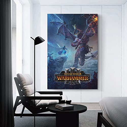 Total War WARHAMMER III - Póster decorativo para pared (60 x 90 cm)