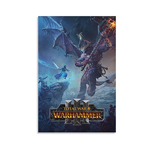 Total War WARHAMMER III - Póster decorativo para pared (60 x 90 cm)