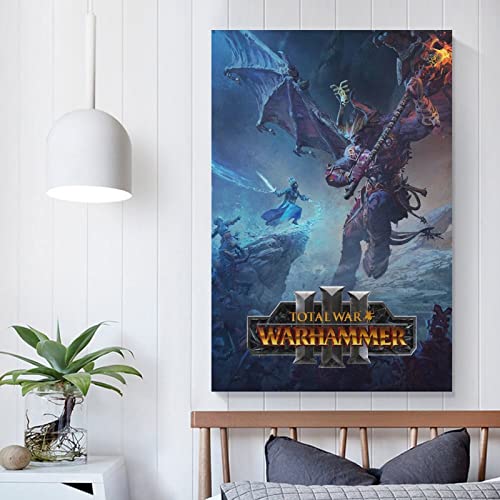 Total War WARHAMMER III - Póster decorativo para pared (60 x 90 cm)
