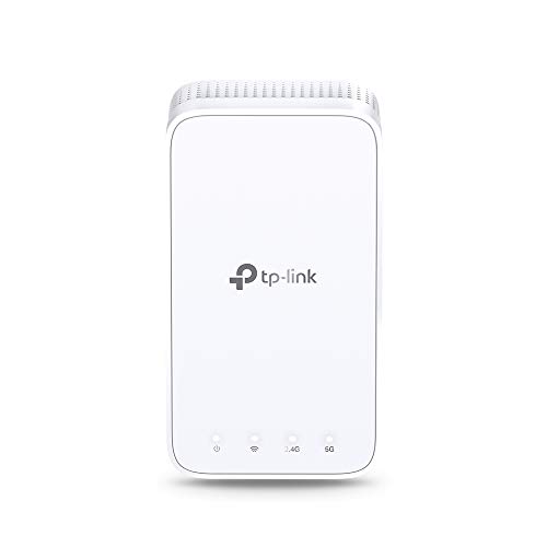 TP-Link RE330 - Repetidor WiFi, AC1200 mesh, Doble banda 5 GHz a 867 Mbps, 2.4 GHz a 300 Mbps, Puerto Ethernet, Soporta hasta 32 dispositivos