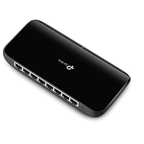TP-Link TL-SG1008D - Gigabit Switch de Red con 8 Puertos (10/100/1000Mbps, Sin Configuración)