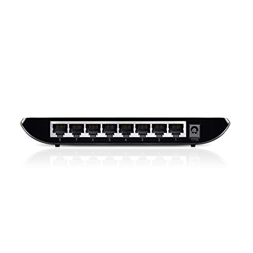 TP-Link TL-SG1008D - Gigabit Switch de Red con 8 Puertos (10/100/1000Mbps, Sin Configuración)