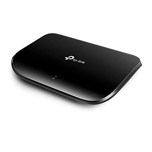 TP-Link TL-SG1008D - Gigabit Switch de Red con 8 Puertos (10/100/1000Mbps, Sin Configuración)