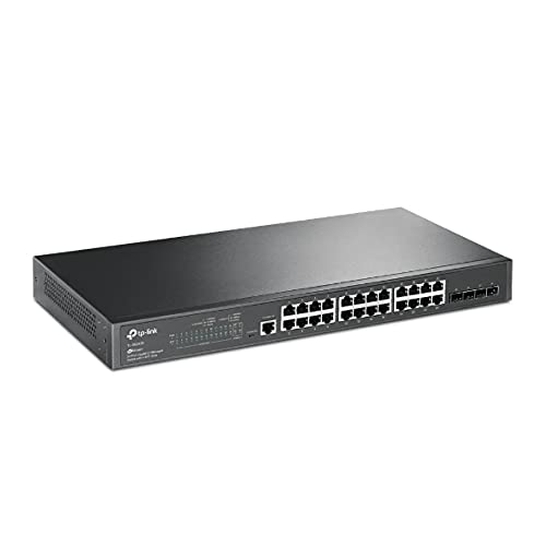 TP-Link TL-SG3428 Switch Gestionado L2 Gigabit Ethernet (10/100/1000) 1U Negro