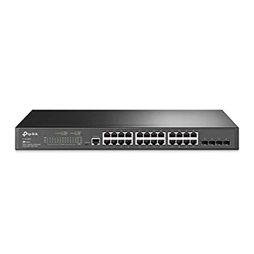 TP-Link TL-SG3428 Switch Gestionado L2 Gigabit Ethernet (10/100/1000) 1U Negro