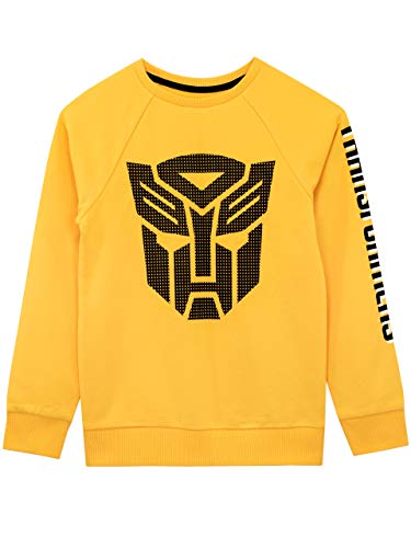 Transformers Sudadera para niños Autobots Amarillo 10-11 Años