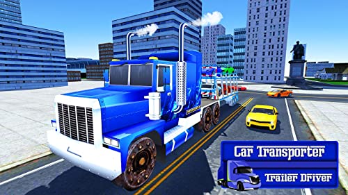 Transporte de coches de carga Simulador de camiones y estacionamientos 2017 3d gratis