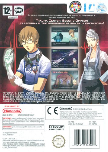 Trauma Center: Second Opinion [Importación italiana]