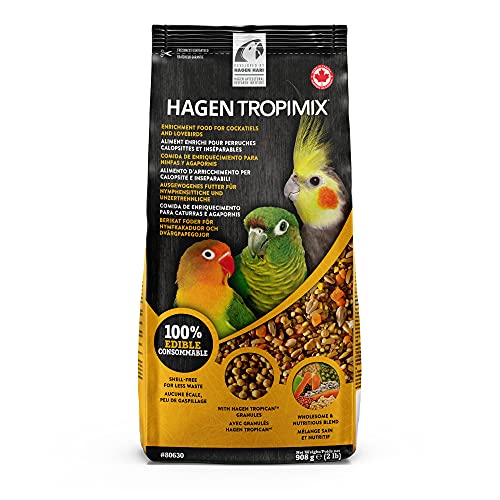 Tropimix Comida para Ninfas y Agapornis - 908 gr