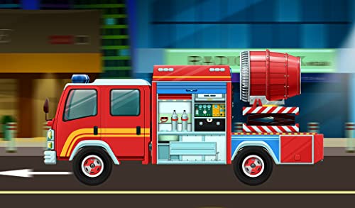 Truck Builder - Tractor, Fire Truck and Monster Truck Simulator Games for Kids