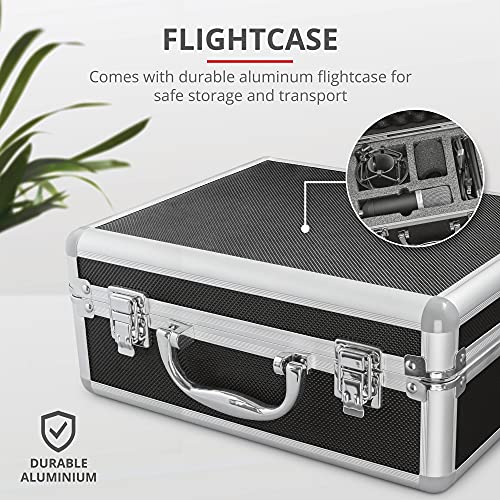 Trust Gaming GXT Emita - Micrófono USB para estudio, PC, PS4, PS5 - Negro