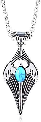 TTDAltd Collar de Hombre Elder Scroll Collar Amuleto Cosplay Kynareth Morrowind Oblivion from Game Sky Amulet